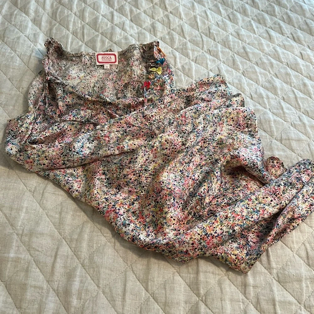 J. Crew linen top